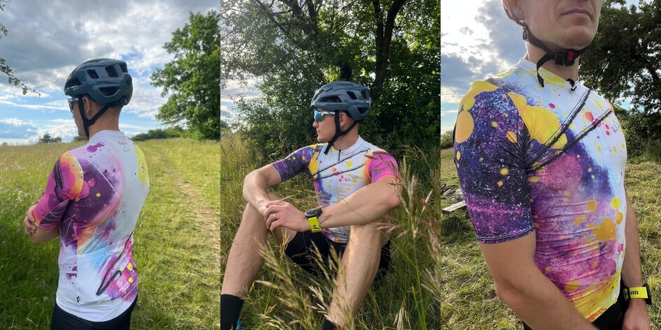 Recenzie tricou ciclism Holokolo Splash – alegerea ideală pentru primăvară și vară>