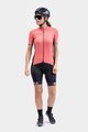 ALÉ Tricou de ciclism cu mânecă scurtă - SOLID COLOR BLOCK - roz