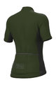ALÉ Tricou de ciclism cu mânecă scurtă - SOLID COLOR BLOCK - verde