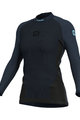 ALÉ Tricou de ciclism cu mânecă lungă - KLIMA LADY - albastru