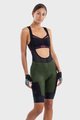 ALÉ Pantaloni scurți de ciclism cu bretele - OFF-ROAD GRAVEL STONES CARGO LADY - verde