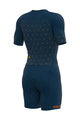 ALÉ Salopetă de ciclism - TRIATHLON  MAUI LONG TRI SS - albastru