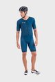 ALÉ Salopetă de ciclism - TRIATHLON  MAUI LONG TRI SS - albastru