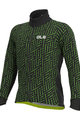 ALÉ Jachetă termoizolantă de ciclism - PR-R GREEN BOLT - negru/verde