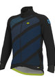ALÉ Jachetă termoizolantă de ciclism - PR-R TAK WOOL THERMO - negru/albastru