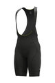 ALÉ Pantaloni scurți de ciclism cu bretele - PR-R GREEN SPEED - negru
