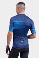 ALÉ Tricou de ciclism cu mânecă scurtă - SOLID TURBO - albastru