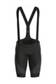 ALÉ Pantaloni scurți de ciclism cu bretele - R-EV1  PRO RACE STRONG - negru