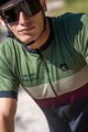 ALÉ Tricou de ciclism cu mânecă scurtă - OFF ROAD - GRAVEL CHAOS - verde