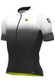 ALÉ Tricou de ciclism cu mânecă scurtă - PR-S GRADIENT - alb