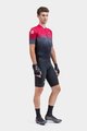 ALÉ Tricou de ciclism cu mânecă scurtă - PR-S GRADIENT - roșu/gri