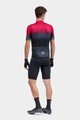 ALÉ Tricou de ciclism cu mânecă scurtă - PR-S GRADIENT - roșu/gri
