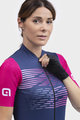 ALÉ Tricou de ciclism cu mânecă scurtă - PR-S LOGO LADY - mov/roz