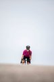 ALÉ Tricou de ciclism cu mânecă scurtă - R-EV1 ARTIKA LADY - roz