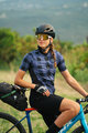 ALÉ Tricou de ciclism cu mânecă scurtă - OFF ROAD - GRAVEL SCOTTISH LADY - albastru