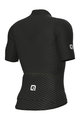 ALÉ Tricou de ciclism cu mânecă scurtă - ZIG ZAG PR-S - negru
