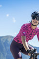 ALÉ Tricou de ciclism cu mânecă scurtă - PAPILLON PR-E - roz