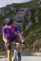 ALÉ Tricou de ciclism cu mânecă scurtă - LEAF PR-S - roz