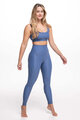 ATHLEEYA colanți - ESSENTIAL MATTE - albastru
