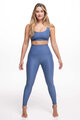 ATHLEEYA colanți - ESSENTIAL MATTE - albastru