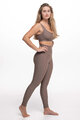 ATHLEEYA colanți - ESSENTIAL MATTE - bej