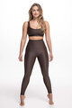 ATHLEEYA colanți - ESSENTIAL MATTE - maro