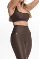 ATHLEEYA colanți - ESSENTIAL MATTE - maro