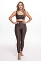 ATHLEEYA colanți - ESSENTIAL MATTE - maro