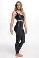 ATHLEEYA colanți - ESSENTIAL SHINE - negru