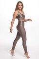 ATHLEEYA colanți - ESSENTIAL SHINE - bej