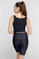 ATHLEEYA colanți - URBAN BIKER - negru