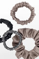 ATHLEEYA benzi de păr - SCRUNCHIE SET - bej