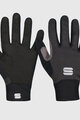 SPORTFUL Mănuși cu degete lungi de ciclism - KIDS SOFTSHELL - negru