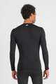 SPORTFUL Tricou de ciclism cu mânecă lungă - LIGHT - negru