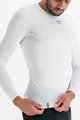 SPORTFUL Tricou de ciclism cu mânecă lungă - LIGHT - alb