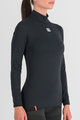 SPORTFUL Tricou de ciclism cu mânecă lungă - LIGHT LUPETTO - negru