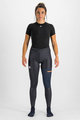 SPORTFUL colanți - APEX - negru/albastru