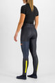 SPORTFUL colanți - APEX - negru/albastru