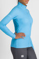 SPORTFUL Tricou de cilism pentru iarnă cu mânecă lungă - DORO W - albastru