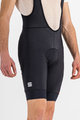 SPORTFUL Pantaloni scurți de ciclism cu bretele - FIANDRE NORAIN 2 - negru