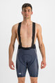 SPORTFUL Pantaloni scurți de ciclism cu bretele - BODYFIT PRO AIR - albastru