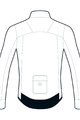 SPORTFUL Foiță de ploaie impermeabilă de ciclism - HOT PACK NORAIN - alb