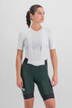 SPORTFUL Pantaloni scurți de ciclism cu bretele - SUPERGIARA W - verde
