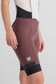 SPORTFUL Pantaloni scurți de ciclism cu bretele - SUPERGIARA - bordo