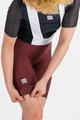 SPORTFUL Pantaloni scurți de ciclism cu bretele - BODYFIT - bordo