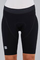 SPORTFUL Pantaloni scurți de ciclism fără bretele - TOTAL COMFORT - negru