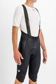 SPORTFUL Pantaloni scurți de ciclism cu bretele - BODYFIT PRO THERMAL - negru