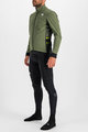 SPORTFUL Jachetă rezistentă la vânt de ciclism - NEO SOFTSHELL - verde/negru