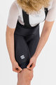 SPORTFUL Pantaloni scurți de ciclism cu bretele - FIANDRE NORAIN - negru