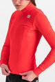 SPORTFUL Tricou de cilism pentru iarnă cu mânecă lungă - KELLY THERMAL - roșu